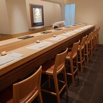 鮨 みずかみ  - 内観