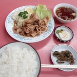 Chimman Sarou - 豚生姜焼ライス