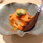 鮨 みずかみ  - 新じゃがと桜海老