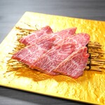焼肉と薬膳 味ノ輪 - A5ランク山形雪降り和牛【ウデ】