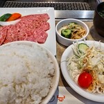 大陸食道 - 上カルビランチ￥1700