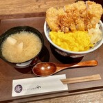 とんかつ & 焼鳥 An 四谷 - 名物幸せカツ丼