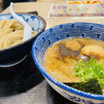 San chikuju - 味玉濃厚豚骨魚介つけ麺・冷