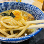 San chikuju - つけ麺シーン（zoom）
