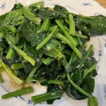 中華料理 香香 - 青菜炒め
