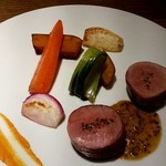 肉料理は美雪豚