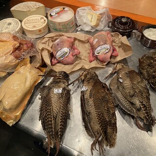 選りすぐりの食材にこだわります。