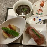 Ginza Serina - 前菜三種