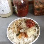 ラーメンショップ - ラーメンじゃなく、半ライスの味変（笑）