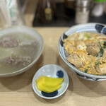 あづま食堂 - シチュー　親子丼