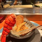 ステーキ 鉄板焼き Teppan&grill R - ロブスターのソテー