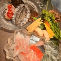 ステーキ 鉄板焼き Teppan&grill R - 今夜使用した食材