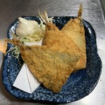 Fried horse mackerel set meal