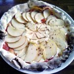 梨の木 - りんごのピザ