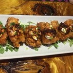 沖縄ぬ隠れ家 NI-NI - 沖縄島ラー油の鷄の唐揚げ 680円