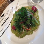 ラ・ピッチョリー・ドゥ・ルル - ランチコース（２，０００円＋税）の前菜「スズキのマリネ」２０１４年２月