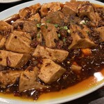 Shunshan - 麻婆豆腐、辛口、ご飯大盛750円