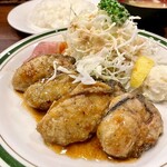 Katsuretsu Yotsuya Takeda - カキバター焼定食