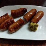 鶴亀 - 粗挽きソーセージ 380円(税込)(2024年3月16日撮影)