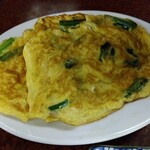 鶴亀 - ニラ玉 400円(税込)(2024年2月16日撮影)