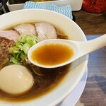 麺屋 誠 - 【醤油＝スープ】