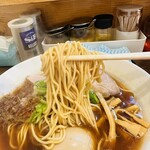 麺屋 誠 - 【醤油＝ストレート細麺変更】