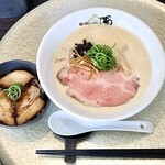RAMEN濁 - 「濁」濃厚白湯ラーメン・焼豚ご飯
