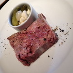 ラ・ピッチョリー・ドゥ・ルル - ランチコース（２，０００円＋税）の前菜「パテ　ド　カンパーニュ」２０１４年２月