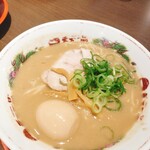 天下一品 - こってりラーメン味玉トッピング