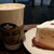 スターバックスコーヒー - 料理写真:グランデサイズのラテとさくらシフォンケーキ