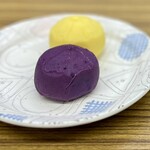 いもや 和真 - 芋玉クリーム（２個、税込み５８０円）の紫芋