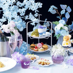 February to April only/Night Afternoon Tea ~Hydrangea and Cinderella Dress~