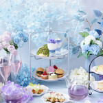 April to June only/Flower Afternoon Tea ~Hydrangea and Cinderella Dress~