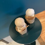 YOSHIO ICE CREAM - スモールでも、トリプルやと食べ応え有るヨネスケ(ﾟ∀ﾟ)