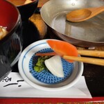 いし原 - 香の物も自家製かな？