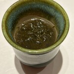鮨 こいせ - もずくの魚介スープ