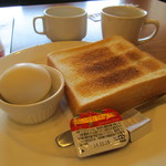 Gasuto - トースト＆ゆで卵set299円