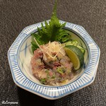 Osake To Meshi Tashinami - 鯵の梅肉たたき