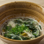 Toukyou Yakiniku Heijouen - わかめスープ/seaweed soup