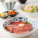 Toukyou Yakiniku Heijouen - 神戸ビーフと和牛3種セット / KOBE BEEF with Wagyu Lunch