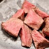 Izakaya Miyako - 牛ランプ肉のレアステーキ