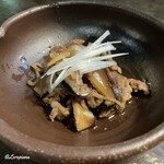 Sotokouji Sakon - 前沢牛の端材と椎茸の鋤煮