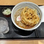 Soba Ichi - かき揚げそば 580円