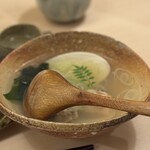 馳走とお酒 讃岐うどん 山地 - はまぐりのおでん