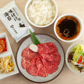 Toukyou Yakiniku Heijouen - 和牛ロースセット/Wagyu beef loin set