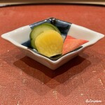 御料理 寺沢 - 香の物