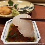 御料理 寺沢 - 鼈甲曹以をちり酢で