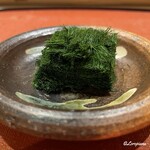 御料理 寺沢 - すじ青海苔