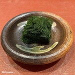 御料理 寺沢 - すじ青海苔