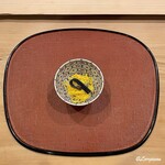 御料理 寺沢 - 穴子の蒸し寿司